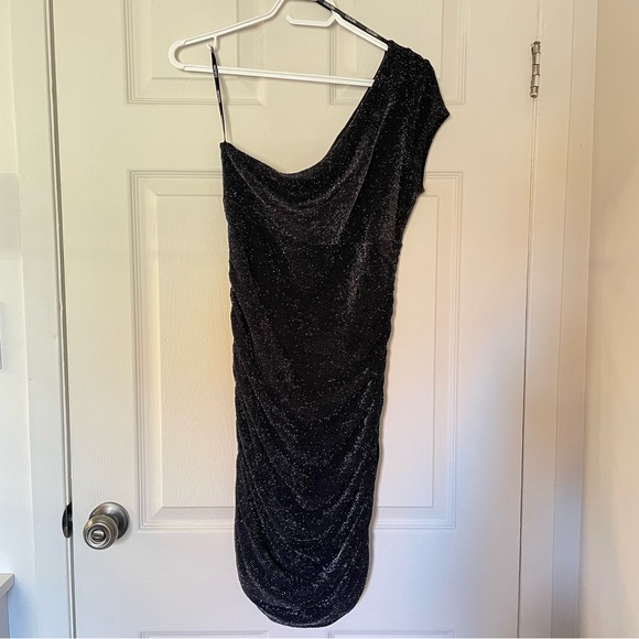 ❌DONATED❌One-Shoulder Shimmering Dress - Picture 1 of 4